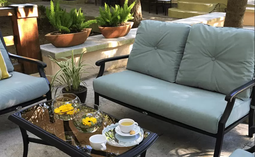 Sillón al aire libre